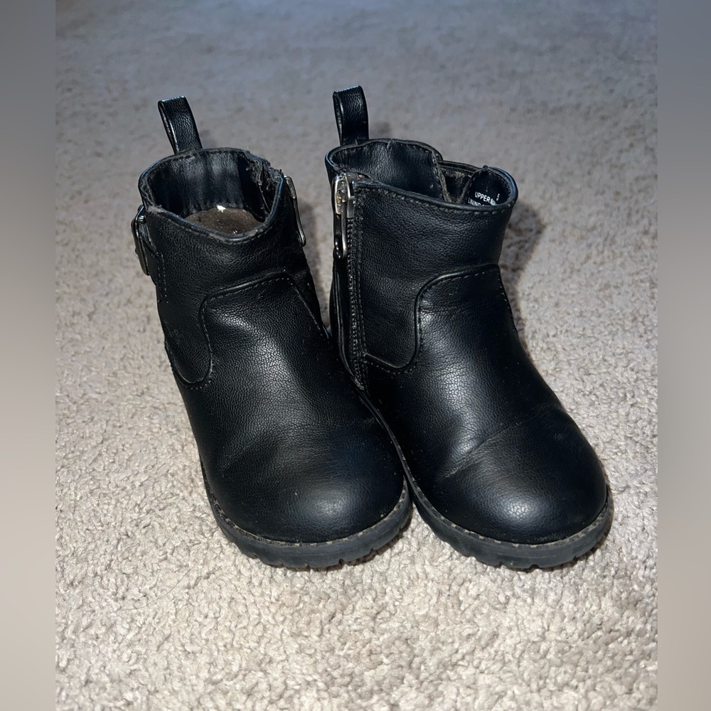 Toddler Cat and Jack Black Boots